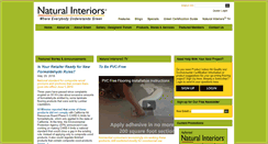 Desktop Screenshot of naturalinteriors.com